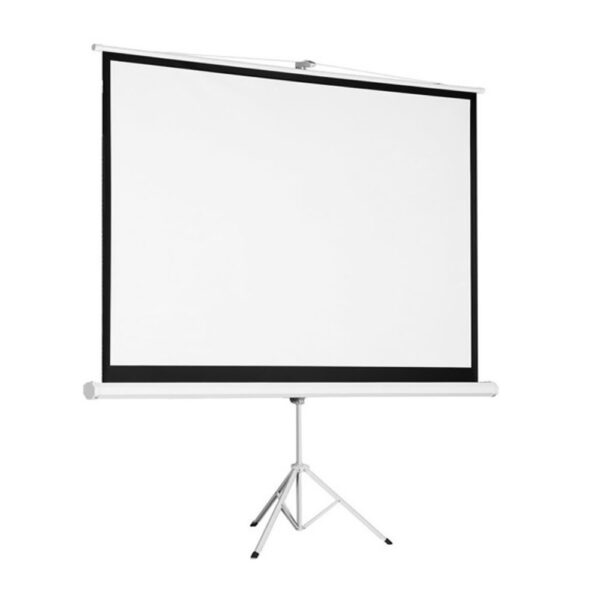 PROJECTOR SCREEN WITH TRIPOD 180X180