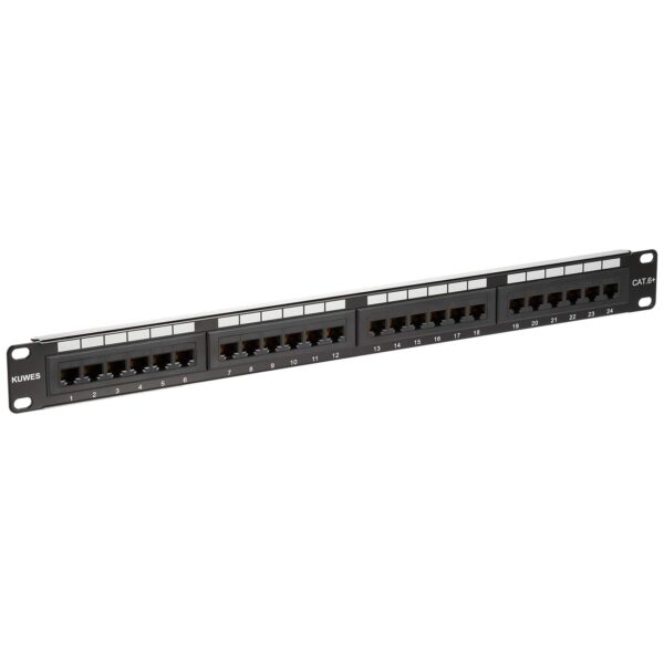 CAT 6 PATCH 24PORT PANELKUWES