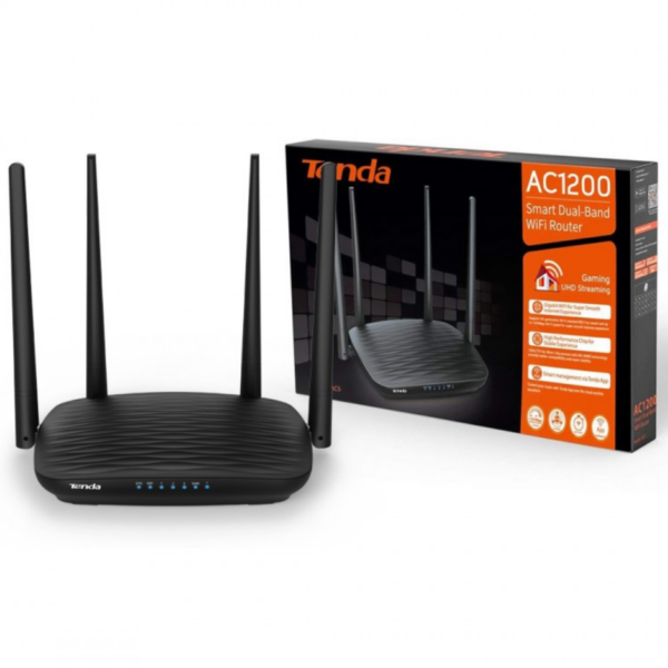 TENDA SWITCH AC5 DUAL BAND AC1200 WIFI ROUTER