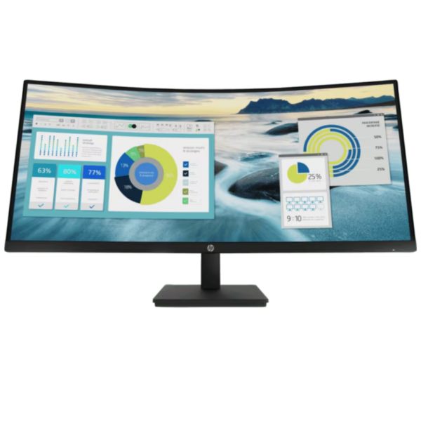 HP P34HC G4 WQHD USB-C34,HDMI&USB,CURVED MONITOR