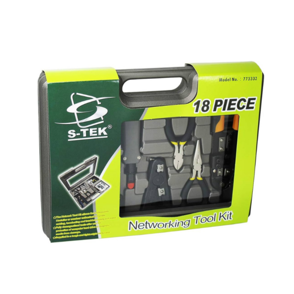 S-TEK 18PC NETWORKING MAINTANANCE KIT