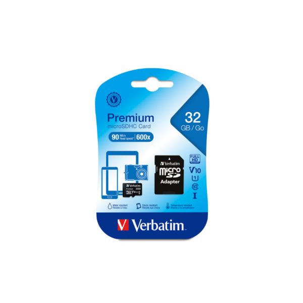 VERBATIM 32GB MICRO SD CARD