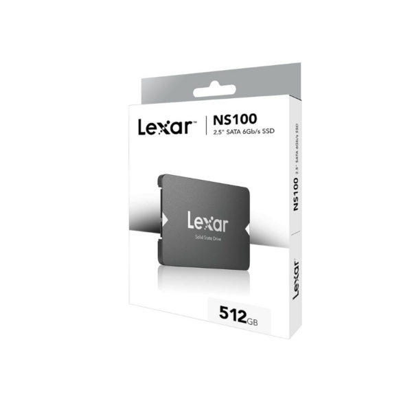 HARDDRIVE SSD512GB LEXAR 2.5SATA 6GB/S SSD NS100