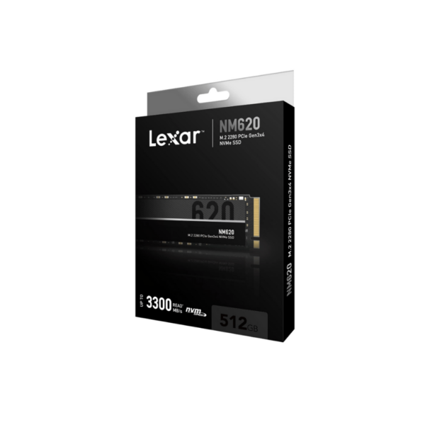 HARDDRIVE SSD512GB LEXAR M2PCIE NM620/3300MBS