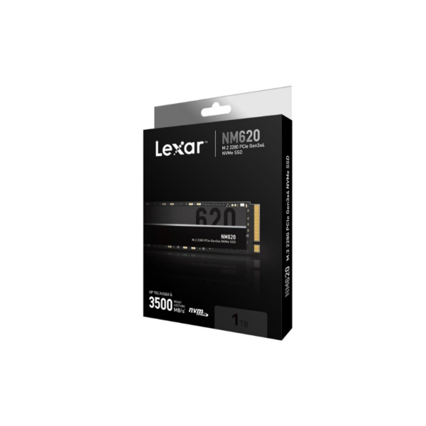 HARDDRIVE SSD1TB M2,NM620 PCIE LEXAR UP TO 3500